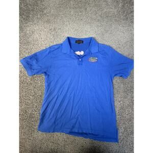 Florida Gators Shirt Mens M Blue NCAA Football Polo Cross Creek Honduras